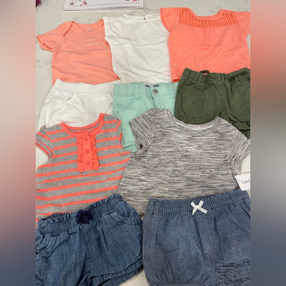 Baby girl 18m summer outfit bundle